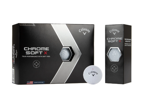 Callaway Chrome Soft X 20 golfballen