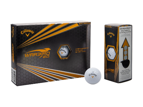 Callaway Warbird 2.0 golfballen