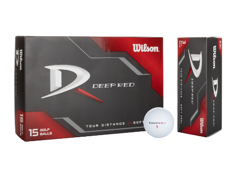 Wilson Deep Red golfballen