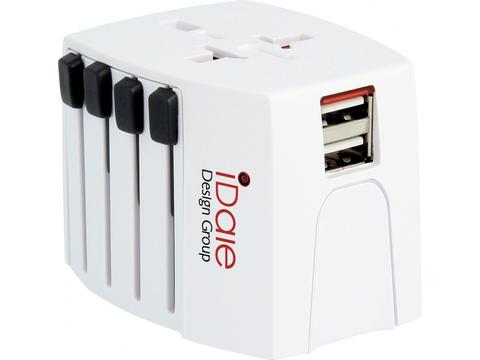 Skross Wereldwijde MUV USB-adapter