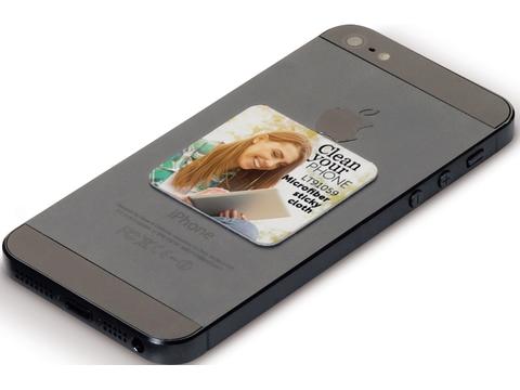 Sticky cleaner schoonmaakdoekje voor smartphone