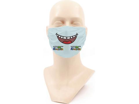 Wasbaar stoffen mondmasker met bedrukking voor kinderen