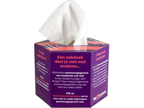 Tissue box hexagon bedrukken