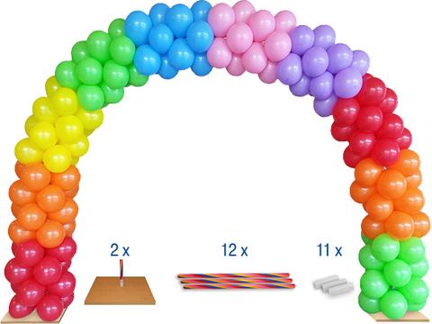 Ballonboog + 1.000 onbedrukte ballonnen