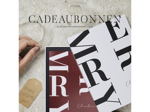 Vinga Gift Card Geschenk concept – Cadeaubon EXTRAVAGANCE incl. thuislevering gekozen cadeau