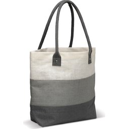 10_LT95012 jute tas grijs