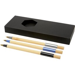 Kerf 3-delige bamboe pennenset