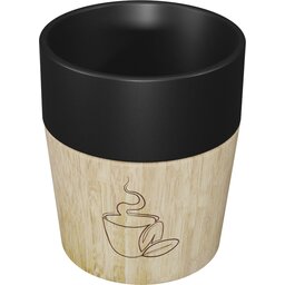 SCX.design D06 magnetische keramische koffiemokkenset van 4 stuks bedrukken