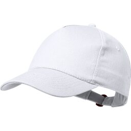 5 Panel cap uit gerecycled katoen