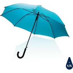 23" Impact AWARE™ RPET 190T standard auto open paraplu-aqua