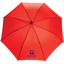 23" Impact AWARE™ RPET 190T standard auto open paraplu-rood-gepersonaliseerd