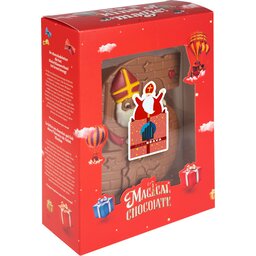 3D chocolade Sint Letter 190 gram bedrukken