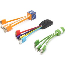 4SOME usb laadkabel met logo 3D uitvoering