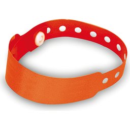 Armband met veiligheidssluiting rood