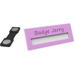 Badge Jerry-Pink-74x30