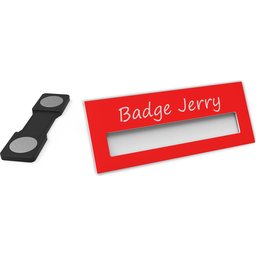 Badge Jerry-Red-74x30