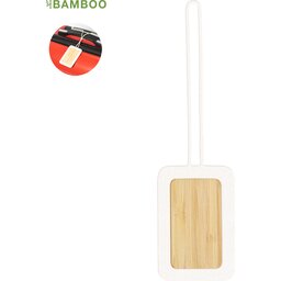 Bagagelabel van bamboe