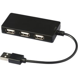 Baksteenvormige USB Hub bedrukken