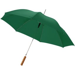 Bedrukte paraplu groen