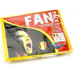 Belgium Party Fan pack 4-delig