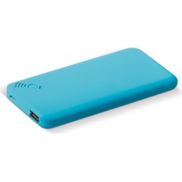 Blade Suction draadloze powerbank - 4000 mAh lichtblauw