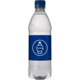 Bronwater RPET met draaidop - 500 ml -bedrukt