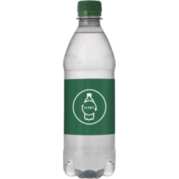 Bronwater RPET met draaidop - 500 ml - gepersonaliseerd