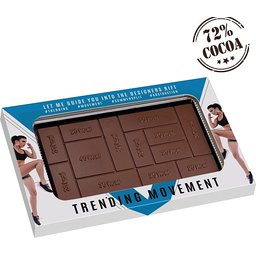 Calorie Tablet bedrukken chocolade