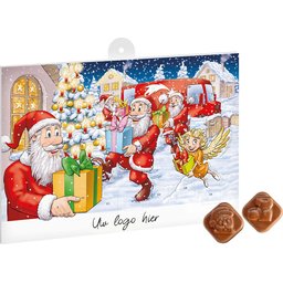 Classic Adventskalender met standaard motief