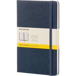 Classic Large hard cover notitieboek met ruitjes papier