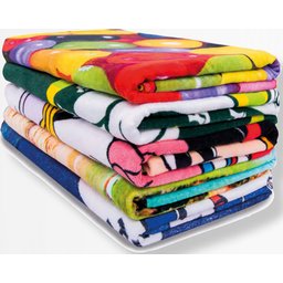 Colour all over handdoeken bedrukken