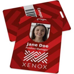 Company Pass Badge 70 x 100 mm