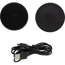 Draadloze oplader en 3W speaker set -bovenzijde