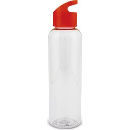 Drinkfles Loop 600 ml Transparant-rood