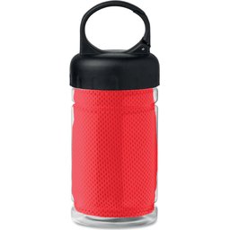 Drinkfles met verkoelende sporthanddoek - 300 ml