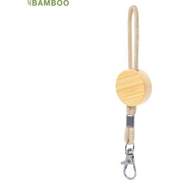 Eco sleutelhanger bamboe