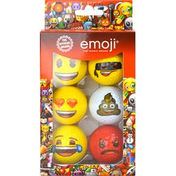 Emoji golfballen bedrukken