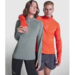 Estambul sweater met lange mouwen en halve rits