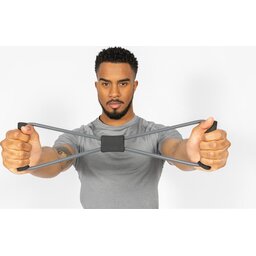 Fitness 8 shape oefenband in etui-voorbeeld