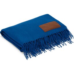 fleece deken dekentje blauw