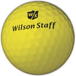 gele golfballen bedrukken