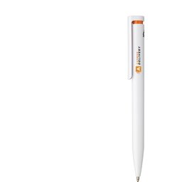 GRS Recycled Pen wit oranje