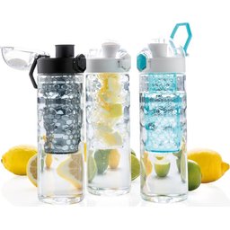 Honeycomb lekvrije waterfles met infuser - 700 ml