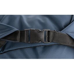 Impact AWARE™ RPET lichtgewicht rolltop rugzak-donkerblauw detail