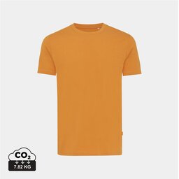 Iqoniq Bryce gerecycled katoen t-shirt oranje