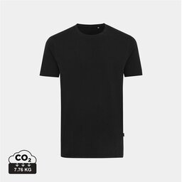 Iqoniq Bryce gerecycled katoen t-shirt zwart