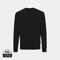 Iqoniq Zion gerecycled katoen sweater zwart