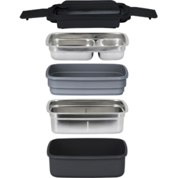 Isothermische lunchbox zwart 2