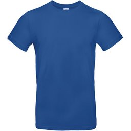Jersey katoenen T-shirt-koningsblauw
