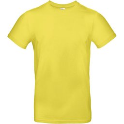 Jersey katoenen T-shirt-zonnegeel